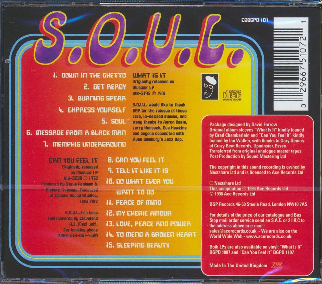 SOUL - What Is It + Can You Feel It