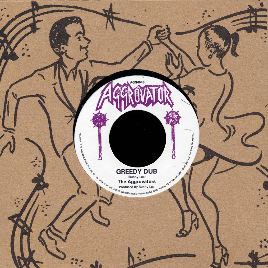 Jah Stitch, Horace Andy - Greedy Girl / The Aggrovators - Greedy Dub
