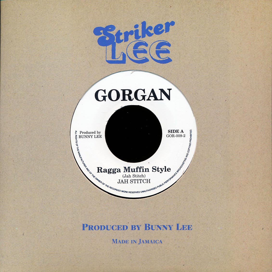 Jah Stitch - Ragga Muffin Style / Version (rhythm: "Horace Andy - Money Money") (UK press)