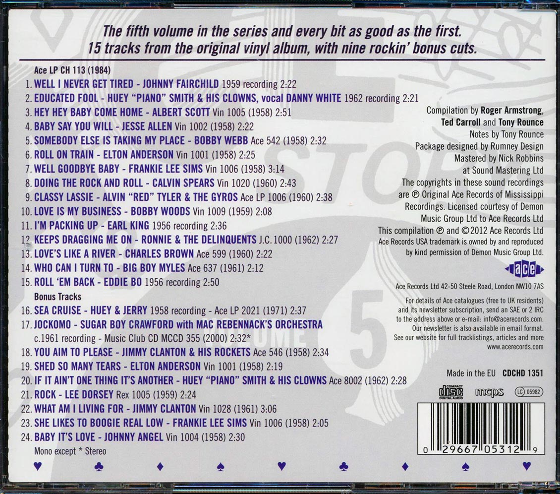 Various - The Ace Story Volume 5 (24 tracks)