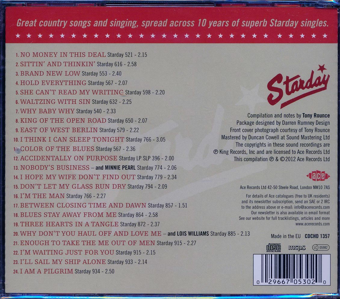 Red Sovine - I'm The Man: A Starday Singles Anthology (24 tracks)