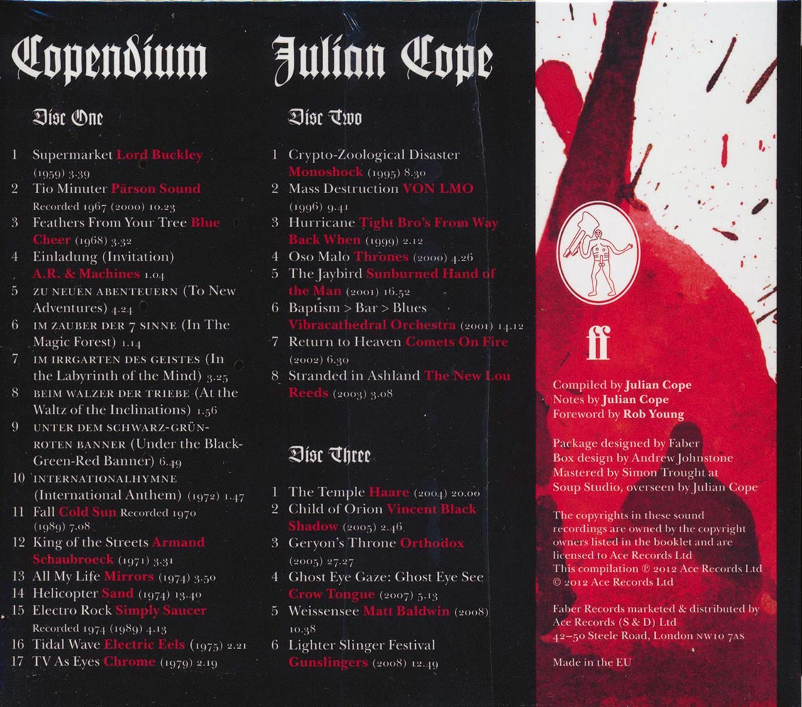 Various - Copendium: An Expedition Into The Rock N Rock Underworld (31 tracks) (3xCD)