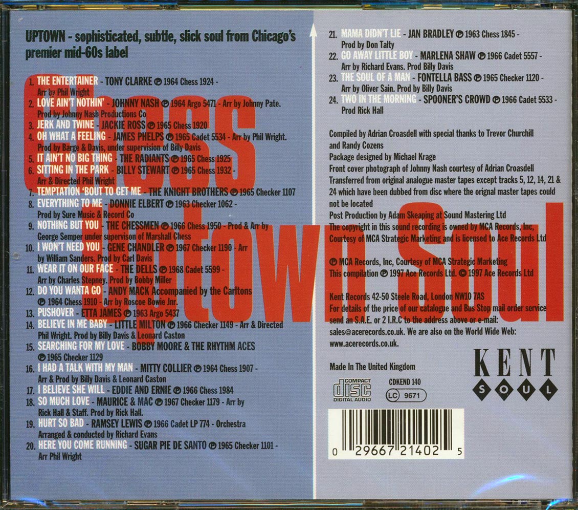 Various - Chess Uptown Soul (24 tracks)