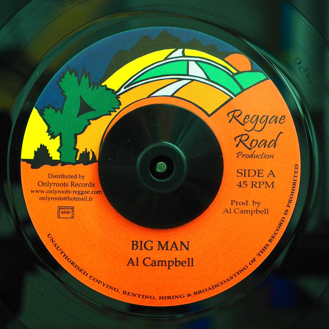 Al Campbell - Big Man / Version (France press)