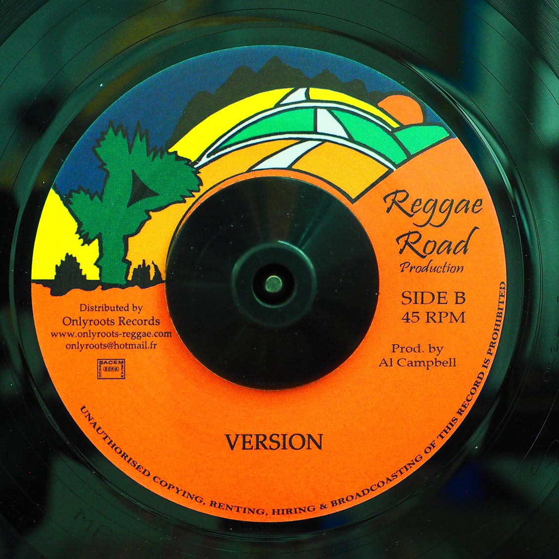 Al Campbell - Big Man / Version (France press)