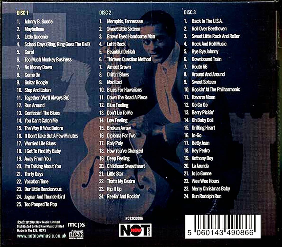 Chuck Berry - Best Of The Chess Years (73 tracks) (3xCD) (deluxe 3-fold digipak)