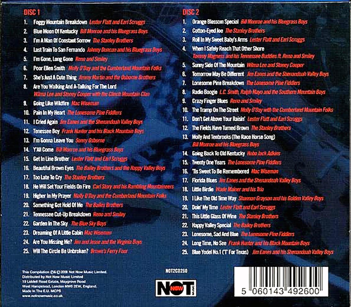 Various - Essential Bluegrass Anthology (50 tracks) (2xCD)