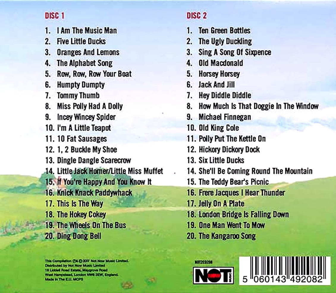 Various - 40 Children's Favourites (40 tracks) (2xCD)