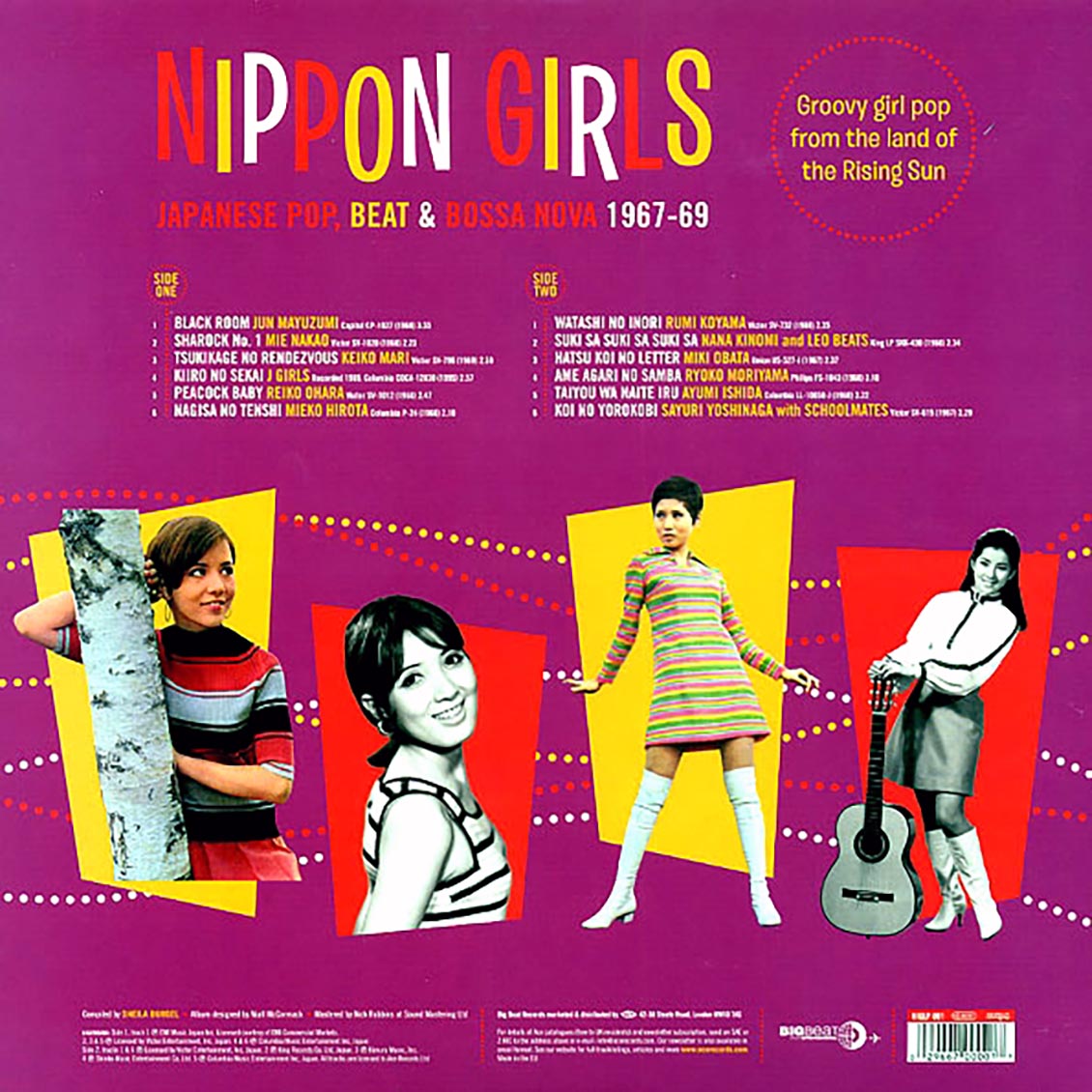 Keiko Mari, Rumi Koyama, J Girls, Jun Mazuyumi, Etc. - Nippon Girls: Japanese Pop, Beat & Bossa Nova 1966-1969 (180g)