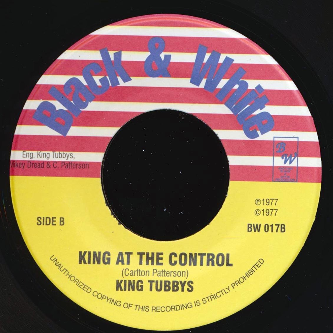 Ray I - Weatherman Skank / King Tubby - King At The Control (rhythm: "It's Raining/Weatherman Skank")