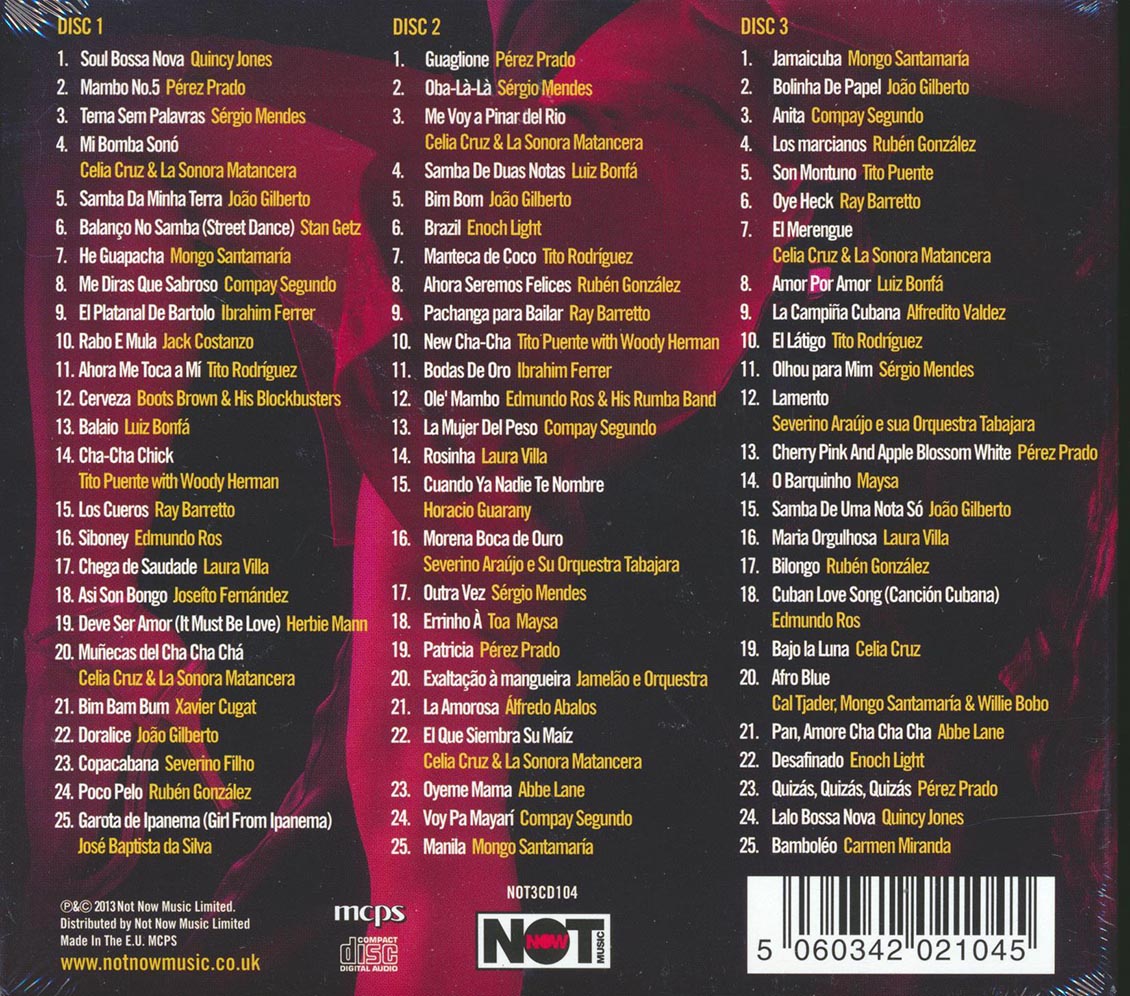 Various - Essential Latin (75 tracks) (3xCD) (deluxe 3-fold digipak)