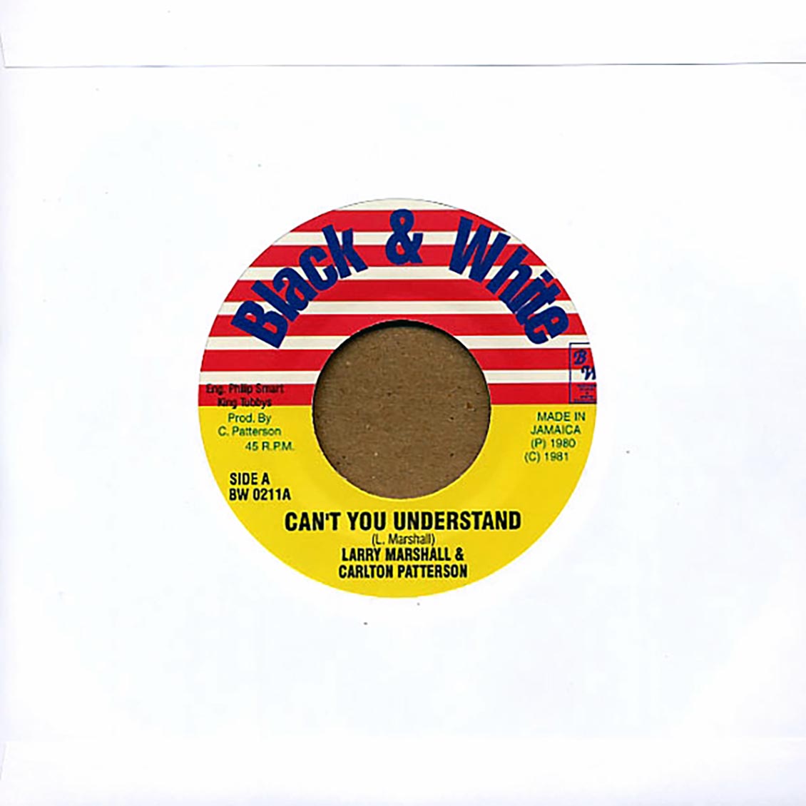 Larry Marshall - Can't You Understand / King Tubby - Locks Of Dub