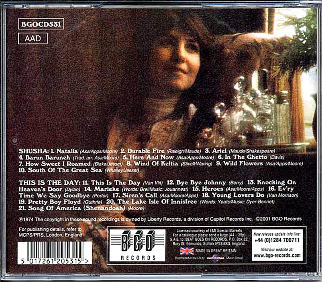 Shusha - Shusha + This Is The Day (2 albums on 1 CD) (21 tracks) (remastered)