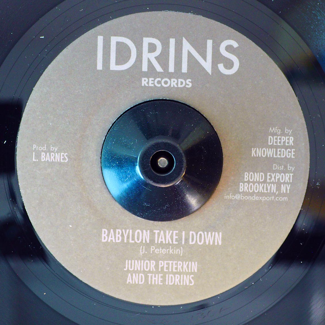 Jr. Peterkin & The Idrins - Babylon Take I Down / Version