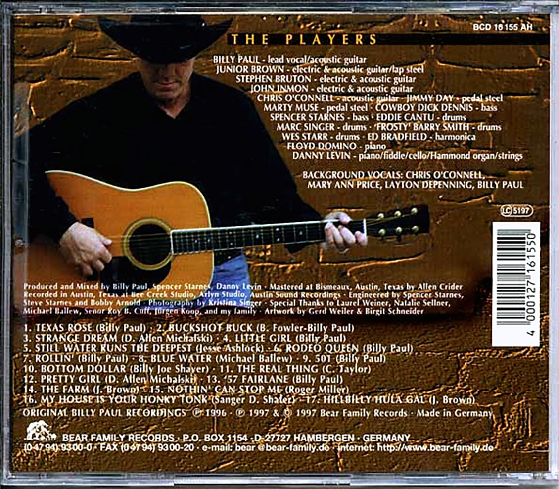 Billy Paul - Texas Rose