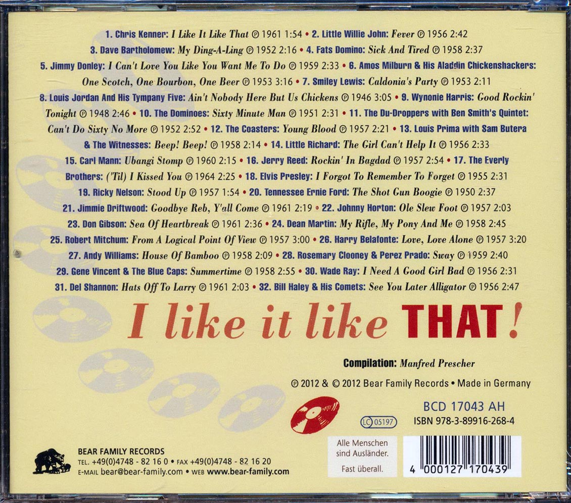 Various - I Like It Like That!