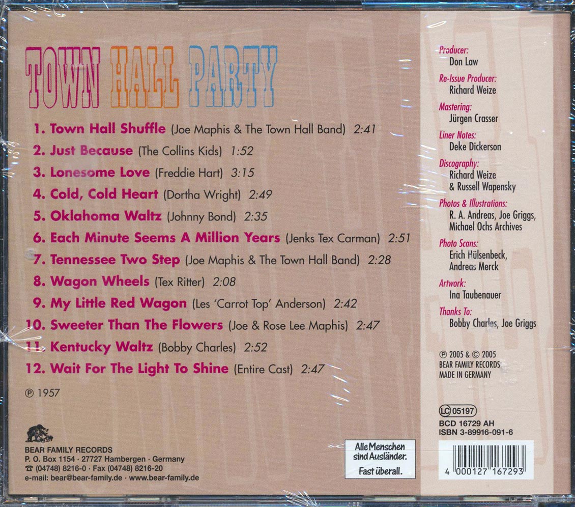 Various - Town Hall Party