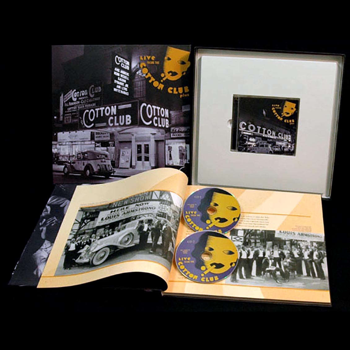 Various - Live From The Cotton Club, Plus (2xCD) (LP-size box set)