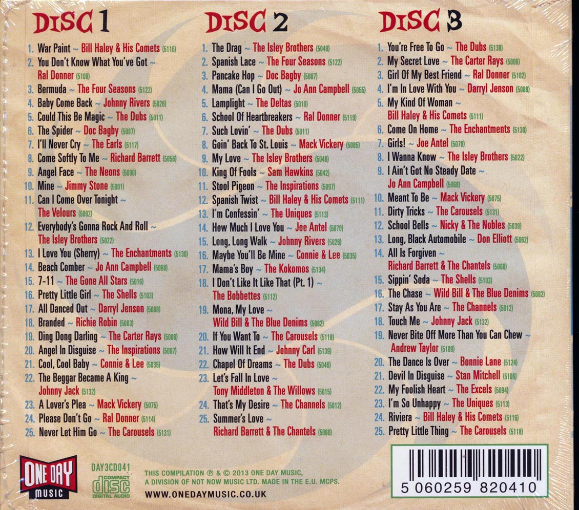 Various - War Paint: The Gone Records Story 1957-1962 (75 tracks) (3xCD) (deluxe 3-fold digipak)