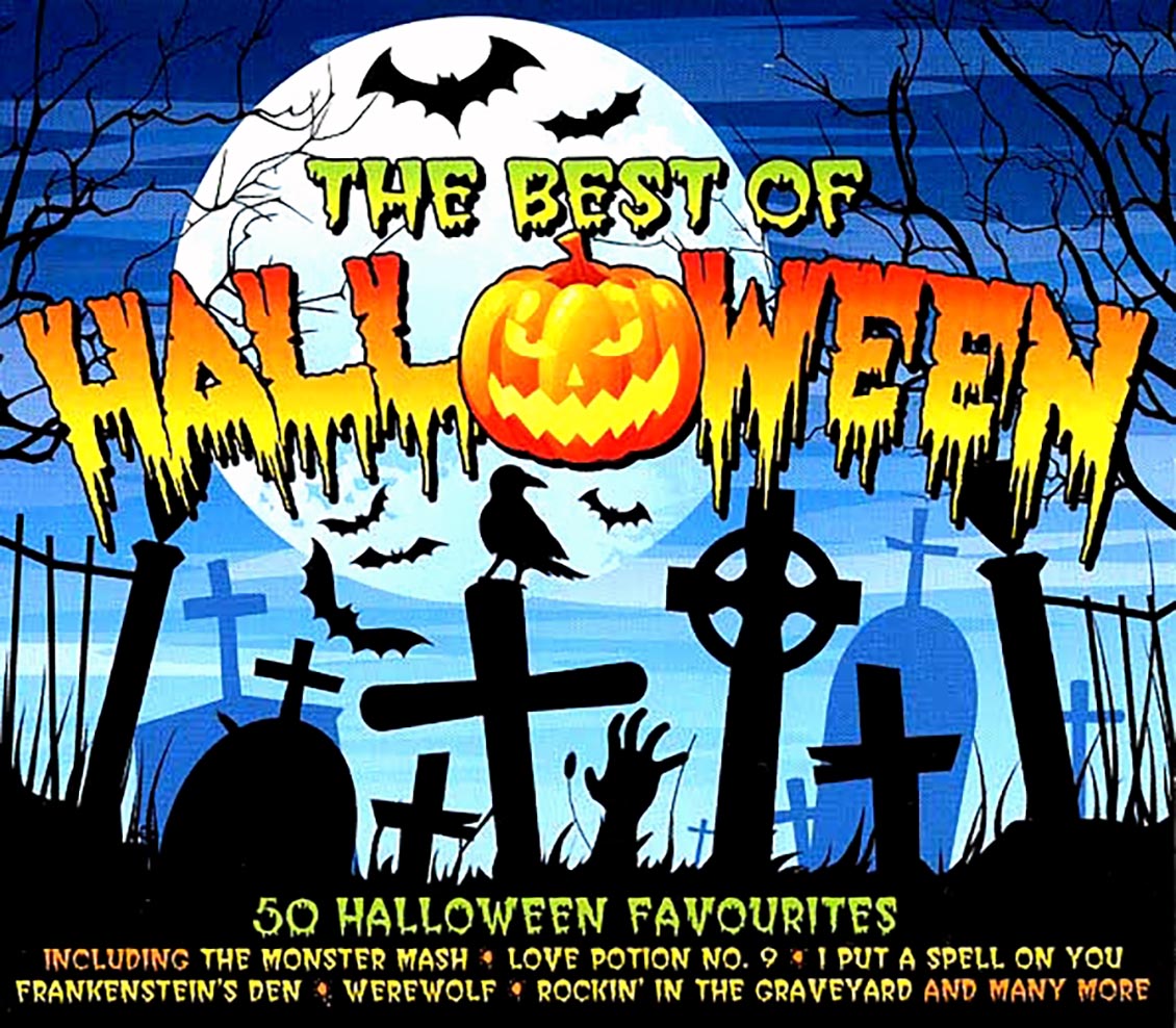 Various - The Best Of Halloween: 50 Halloween Favourites (50 tracks) (2xCD) (deluxe 3-fold digipak)