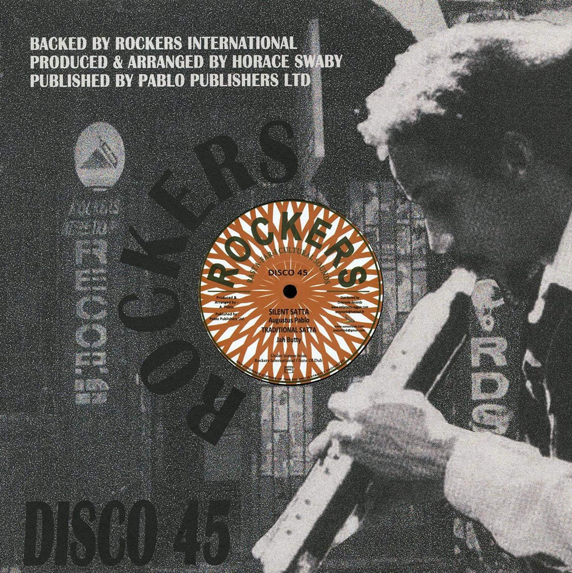 Norris Reid - Give Jah The Praises; Rockers All Stars - Binghi Satta / Augustus Pablo - Silent Satta; Jah Butty - Traditional Satta (rhythm: "Satta Massagana")