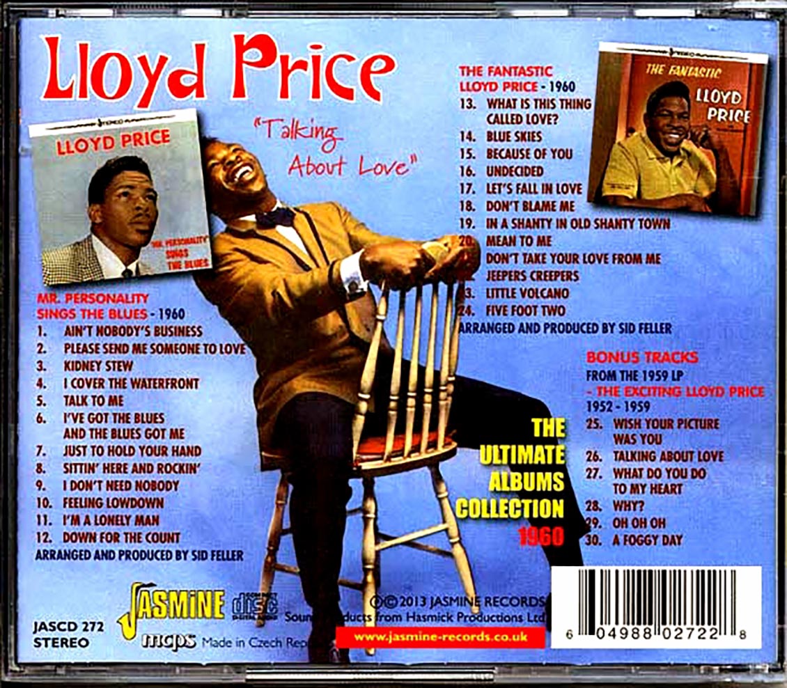 Lloyd Price - Talking About Love: The Ultimate Albums Collection 1960 (30 tracks)