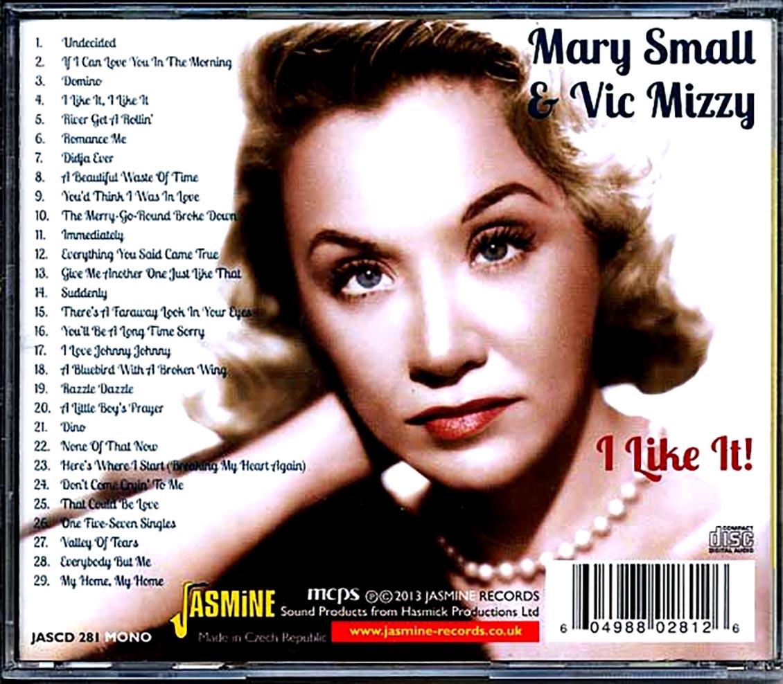 Mary Small & Vic Mizzy - I Like It! (29 tracks)