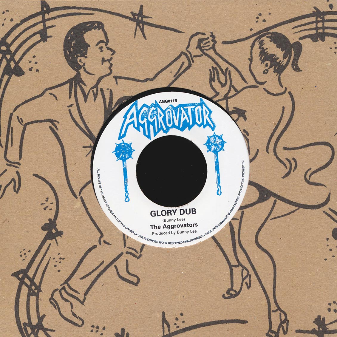 Jah Stitch - Give Jah The Glory / The Aggrovators - Version (rhythm: "Burning Spear - Wadada")