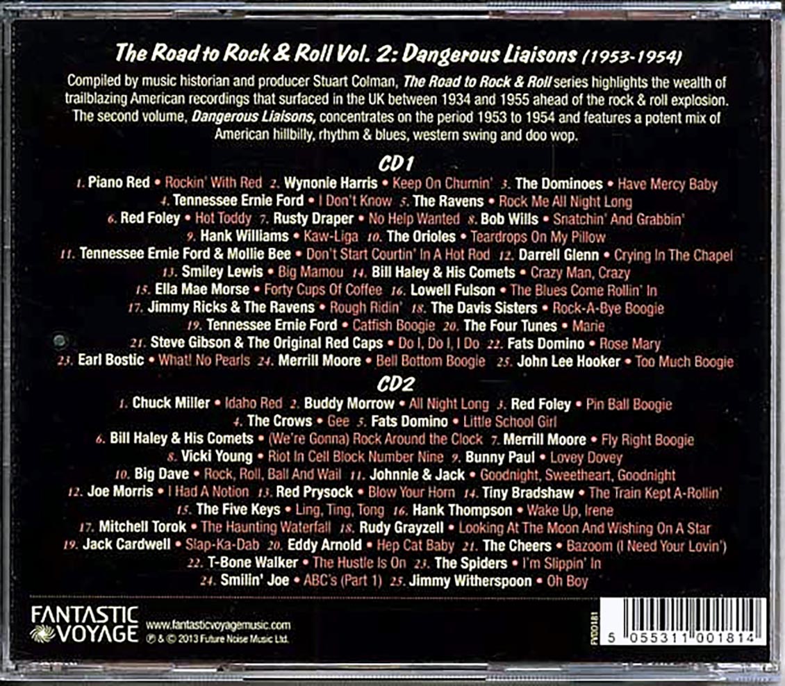 Various - The Road To Rock & Roll Volume 2: Dangerous Liaisons 1953-1954 (50 tracks) (2xCD)