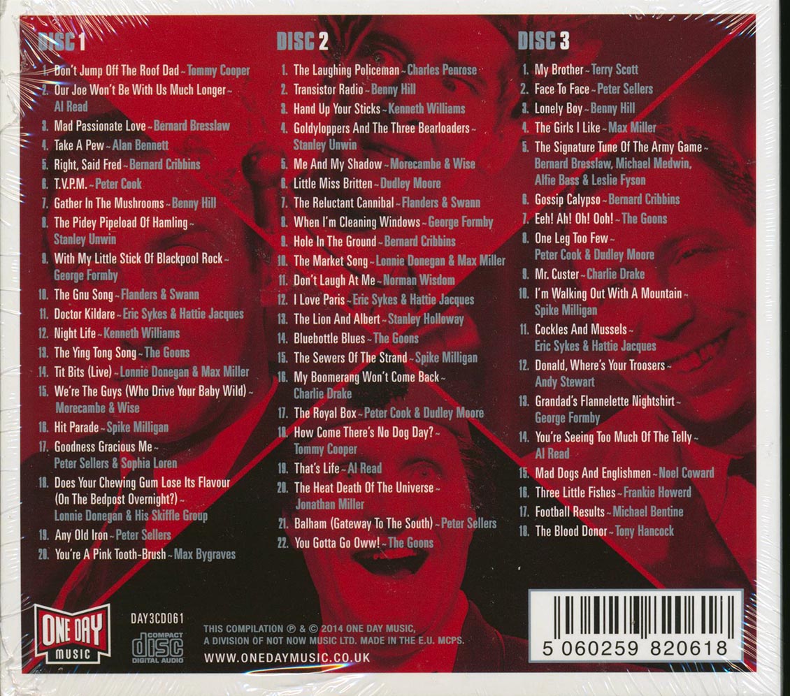 Various - Kings Of Comedy (60 tracks) (3xCD) (deluxe 3-fold digipak)