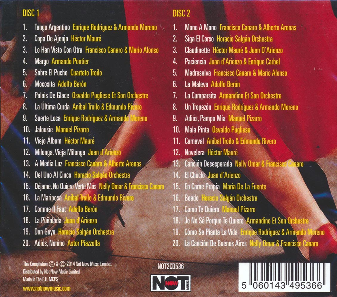 Various - Strictly Tango (40 tracks) (2xCD)