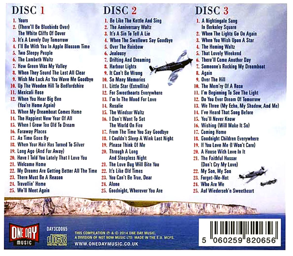 Vera Lynn - The Forces' Sweetheart: Ultimate Collection (75 tracks) (3xCD) (deluxe 3-fold digipak)