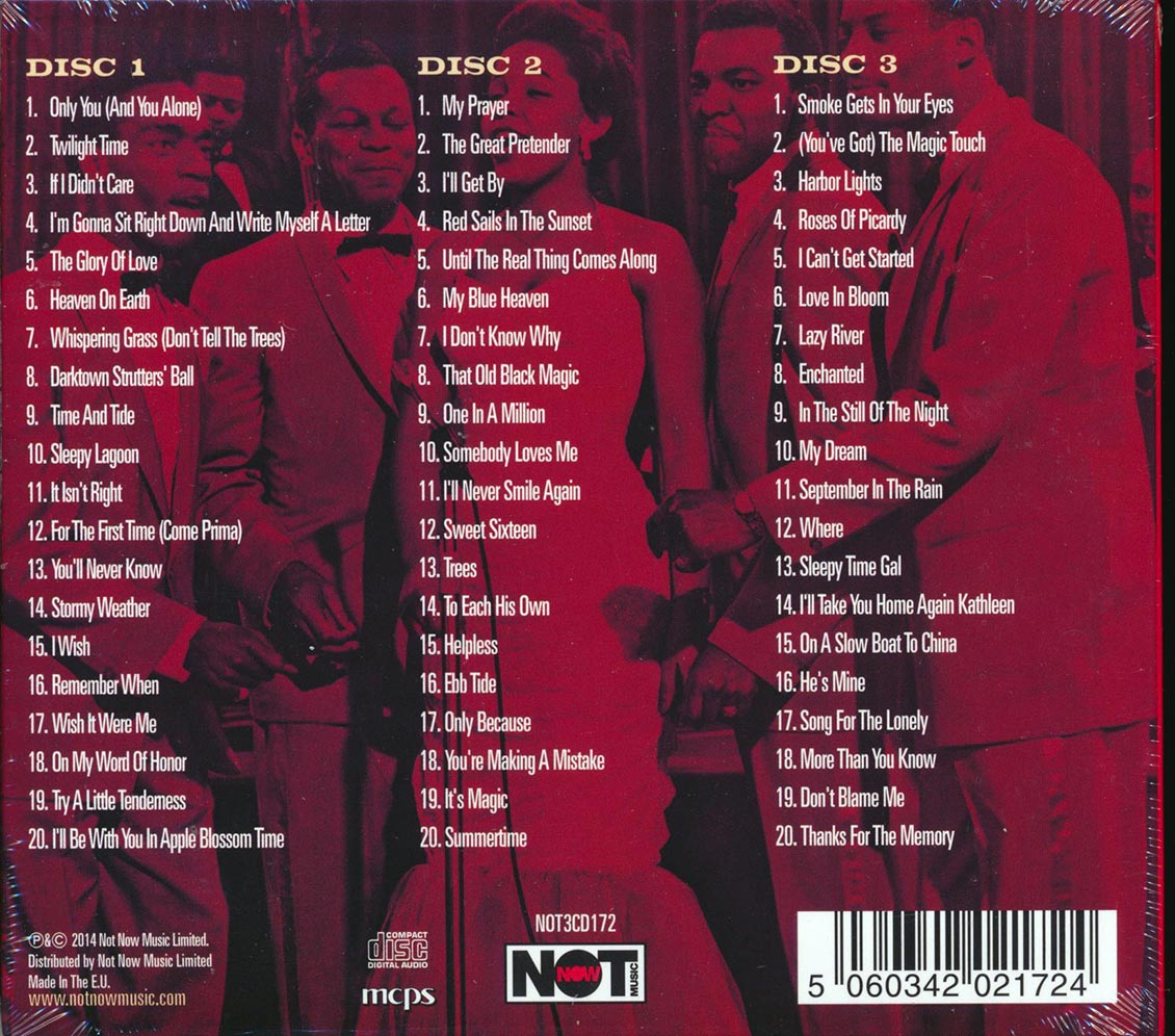 The Platters - The Ultimate Collection (60 tracks) (3xCD) (deluxe 3-fold digipak)