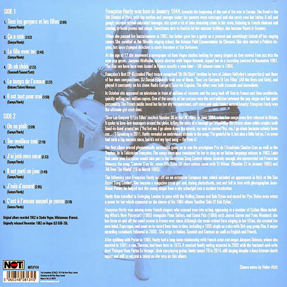 Francoise Hardy - Francoise Hardy (180g) (colored vinyl)