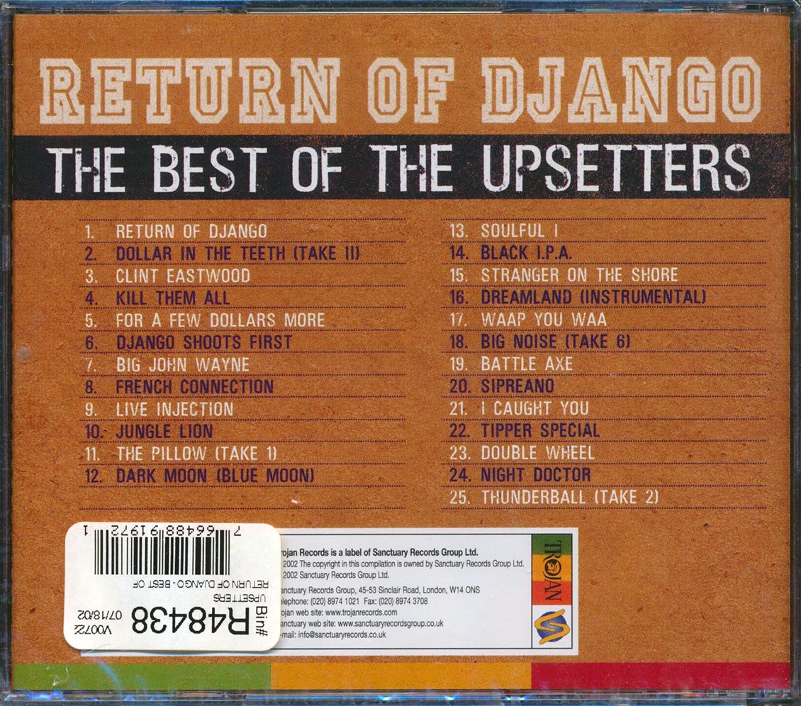 Lee Perry - Return Of Django: Best Of The Upsetters (25 tracks)