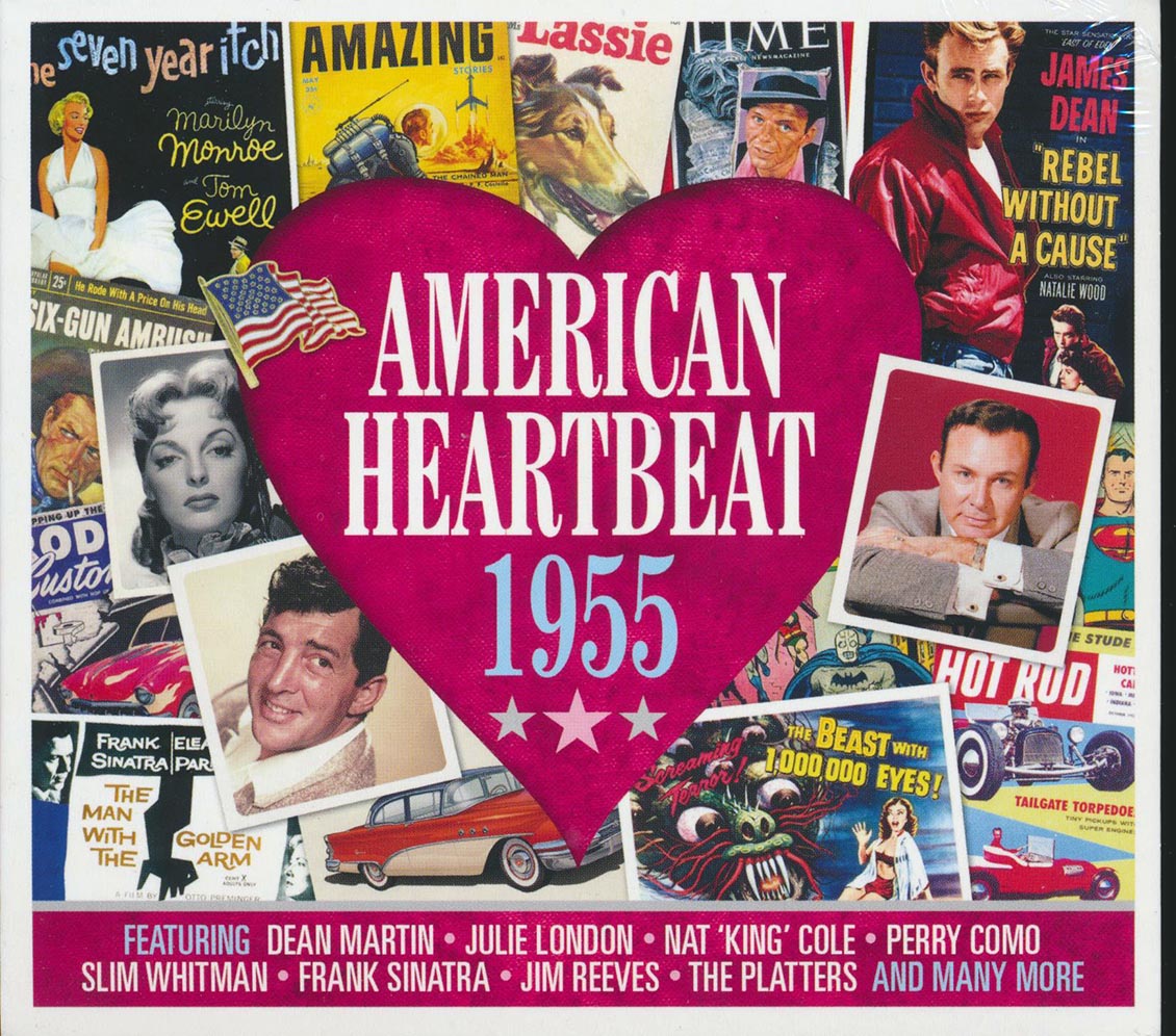 Various - American Heartbeat 1955 (50 tracks) (2xCD) (deluxe 3-fold digipak)