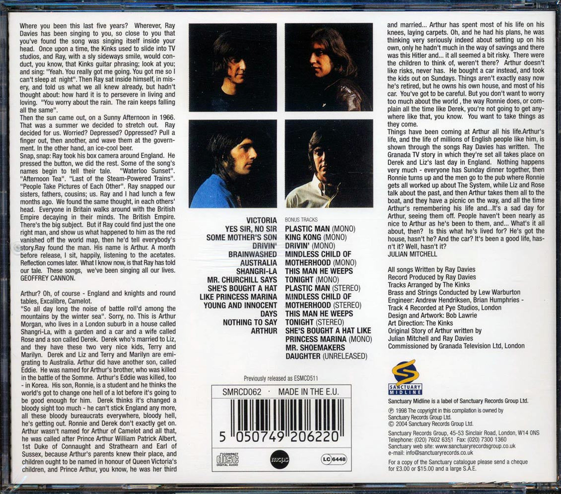 The Kinks - Arthur Or The Decline And Fall Of The British Empire