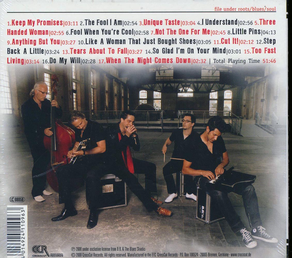 BB & The Blues Shacks - Unique Taste