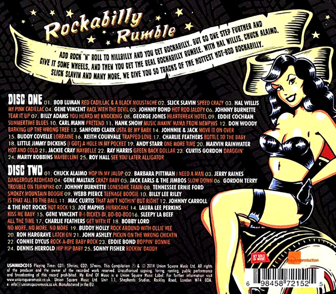 Various - Rockabilly Rumble: 50 Tracks Of Hot Rod Rockabilly (2xCD)