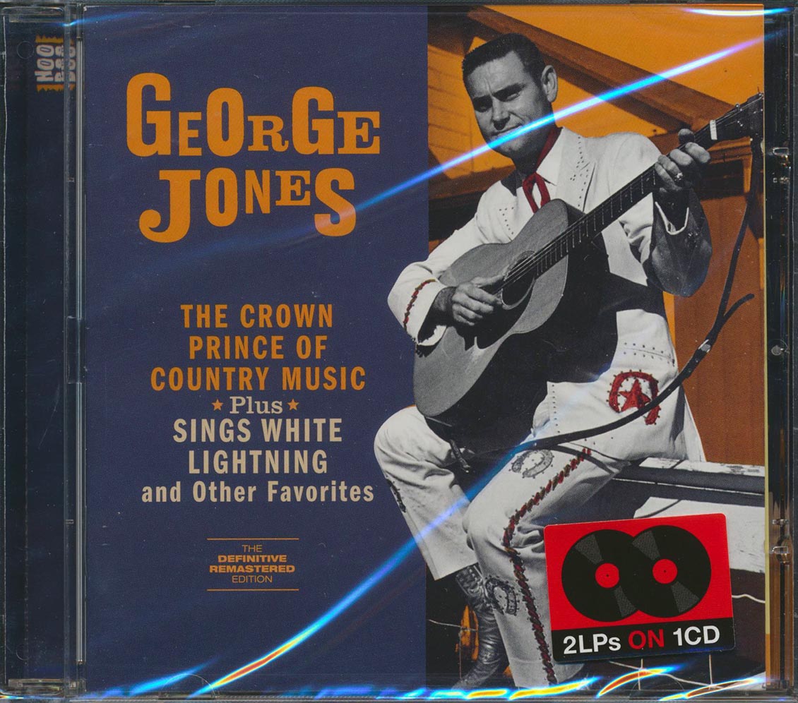George Jones - The Crown Prince Of Country Music + Sings White Lightning & Other Favorites