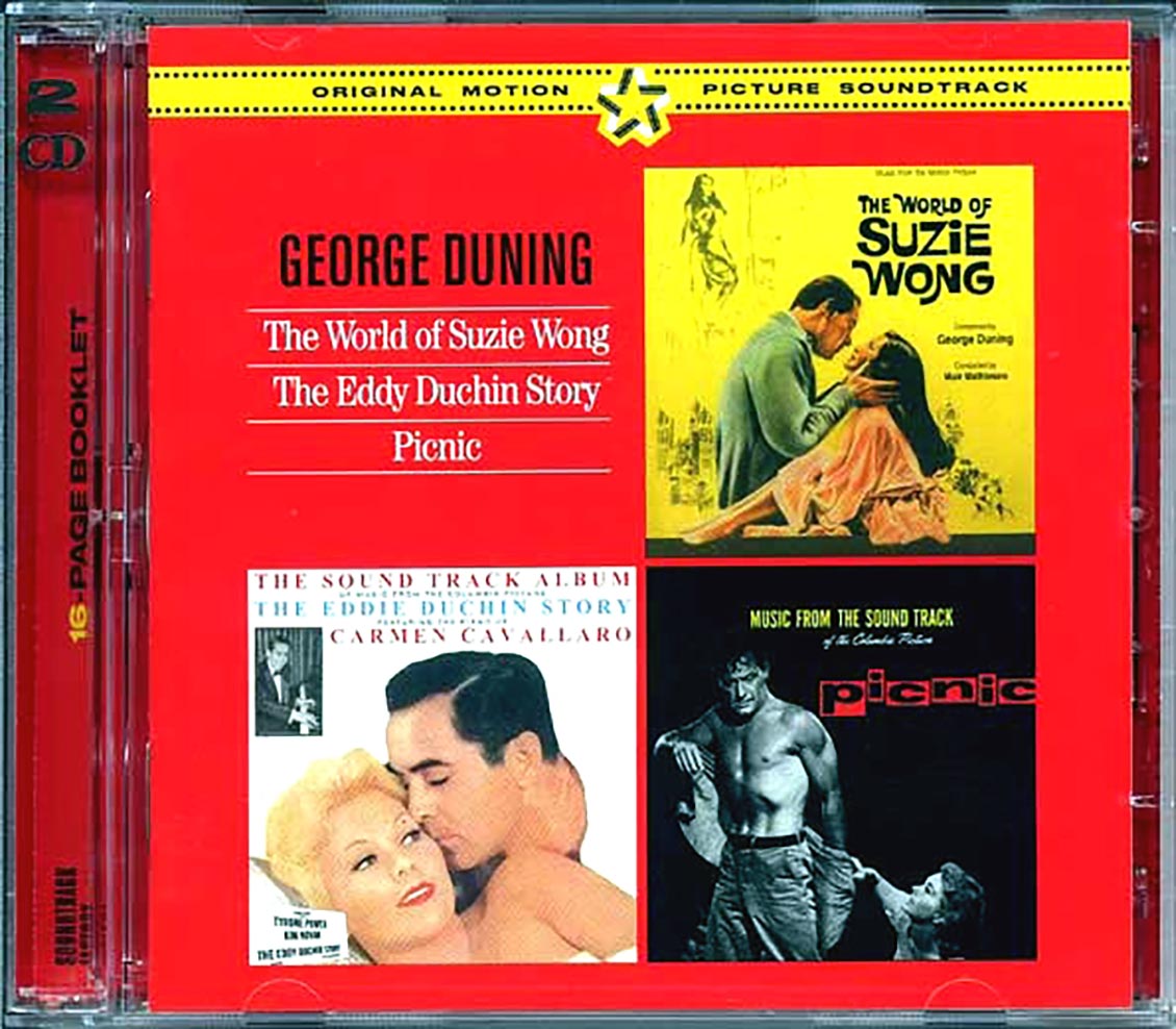 George Duning - The World Of Suzie Wong + The Eddy Duchin Story + Picnic (2xCD)