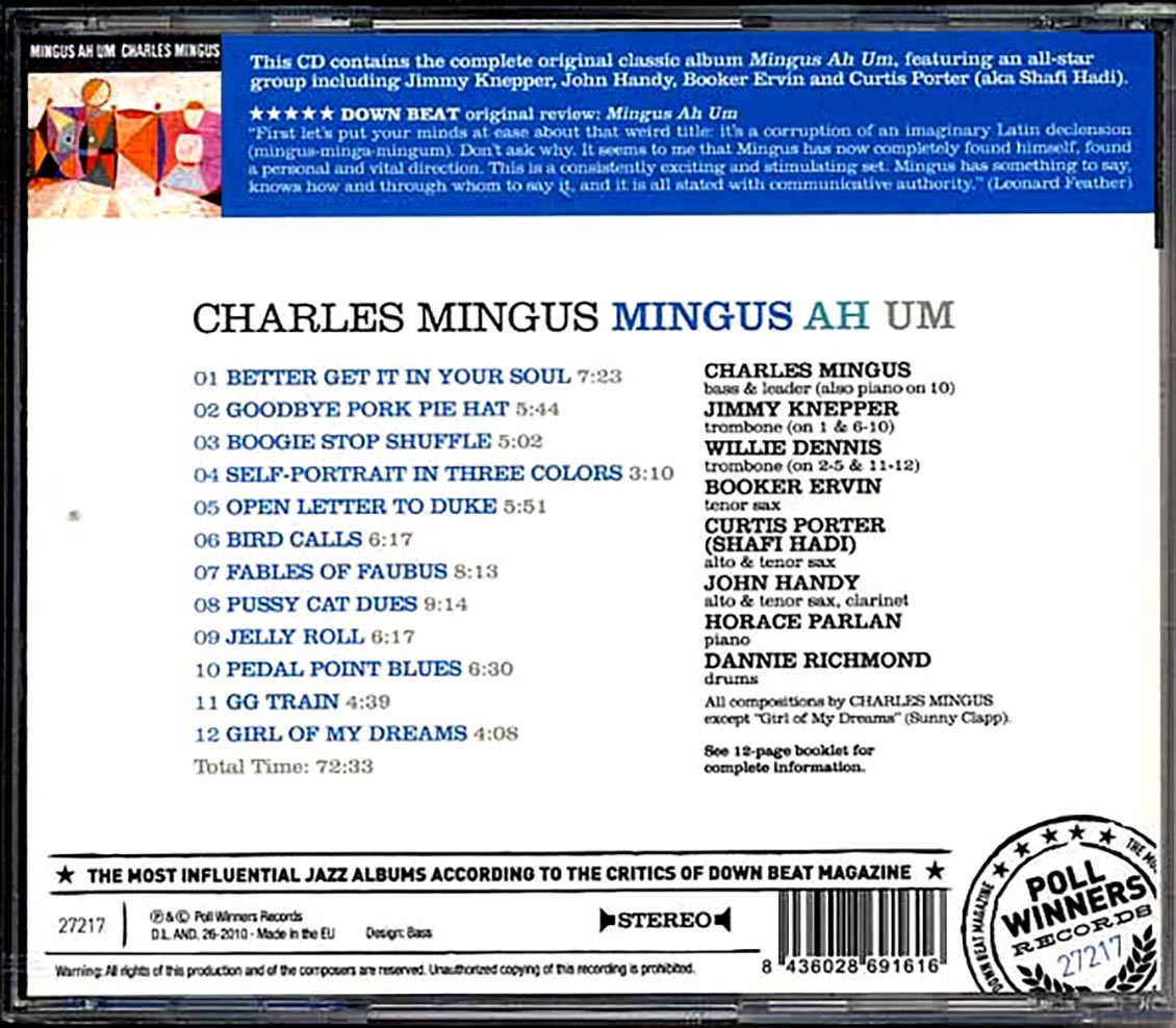 Charles Mingus - Mingus Ah Um