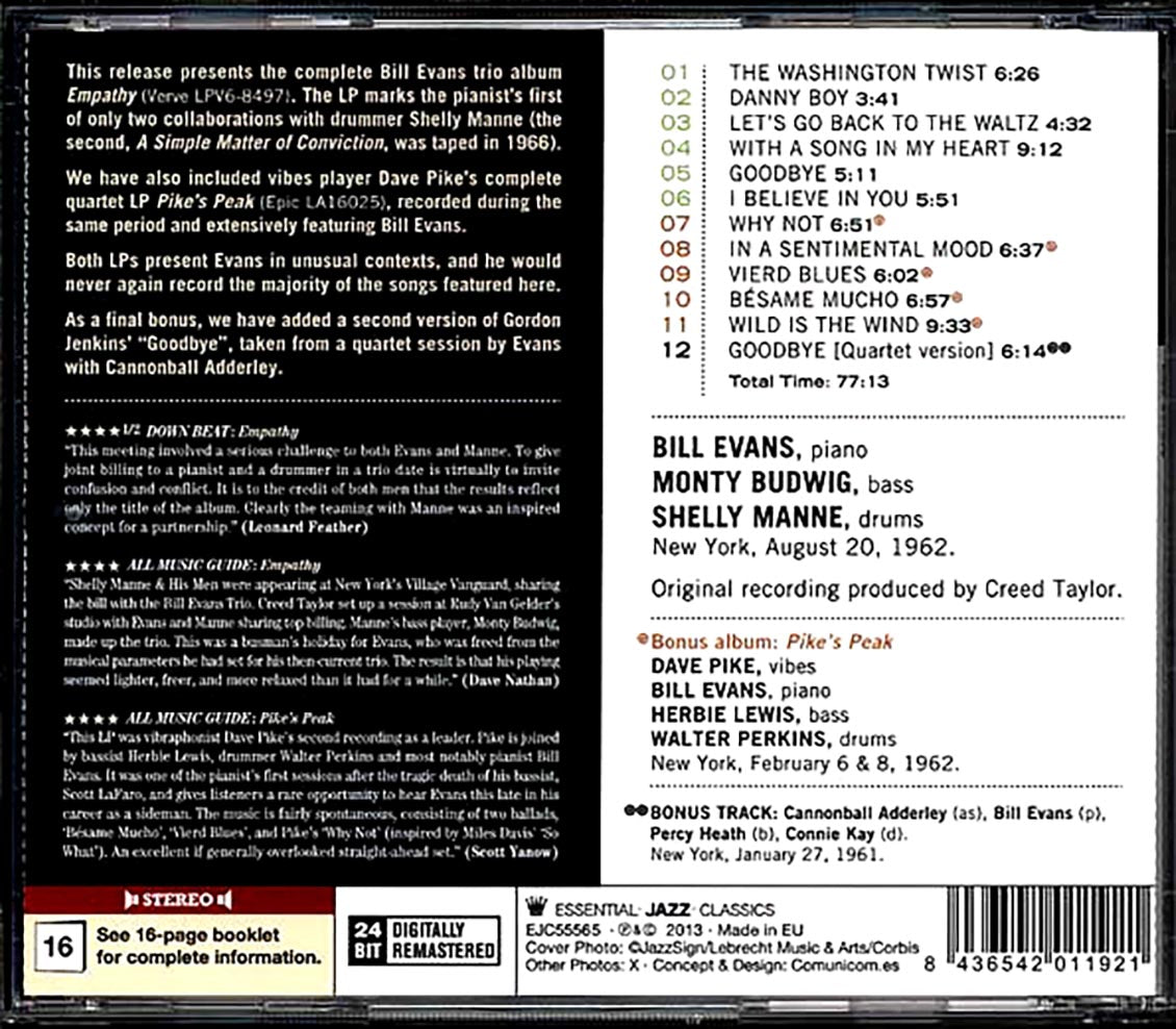 Bill Evans - Empathy + Pike's Peak