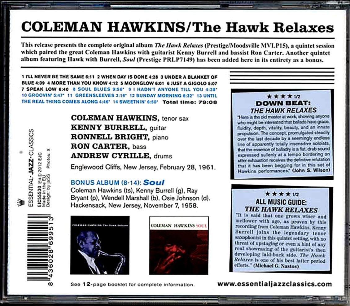 Coleman Hawkins - The Hawk Relaxes