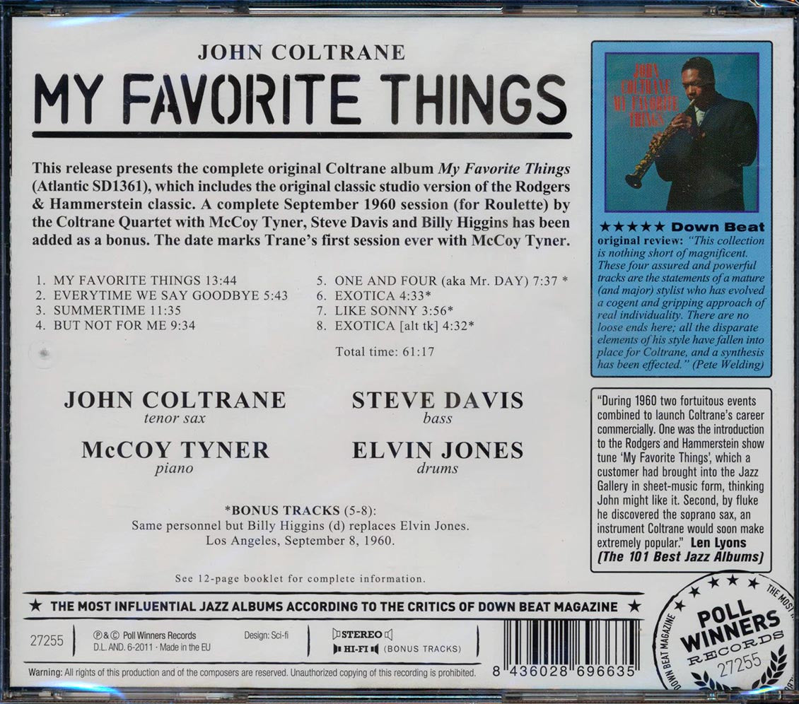 John Coltrane - My Favorite Things