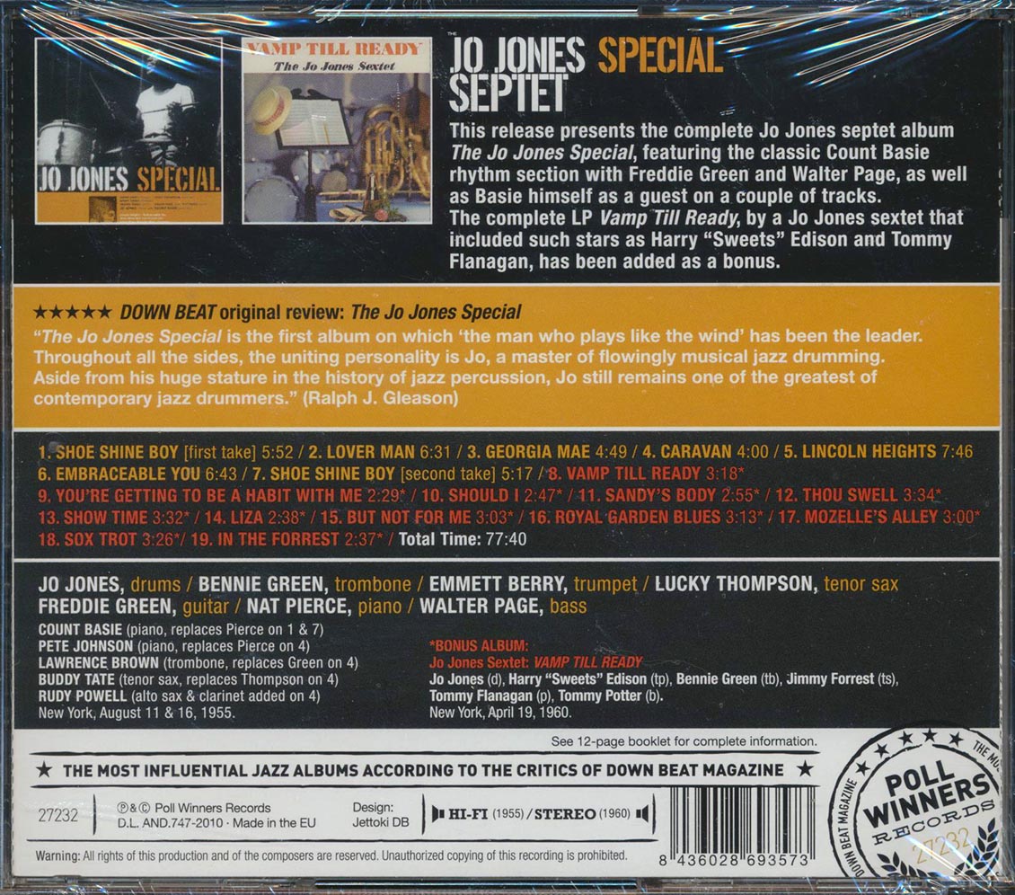 The Jo Jones Septet - The Jo Jones Special