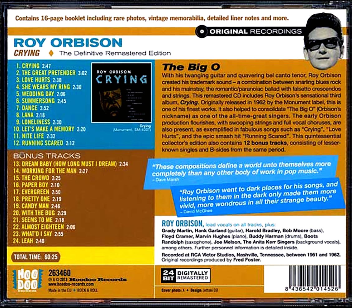 Roy Orbison - Crying