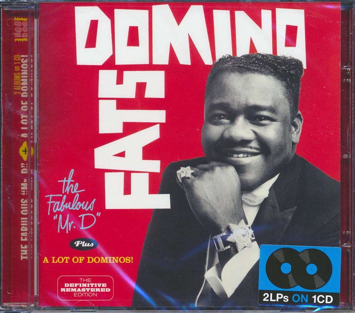 Fats Domino - The Fabulous Mr. D + A Lot Of Dominos! (2 albums on 1 CD) (30 tracks) (+6 bonus tracks) (incl. 16-page booklet) (remastered) (24-bit master