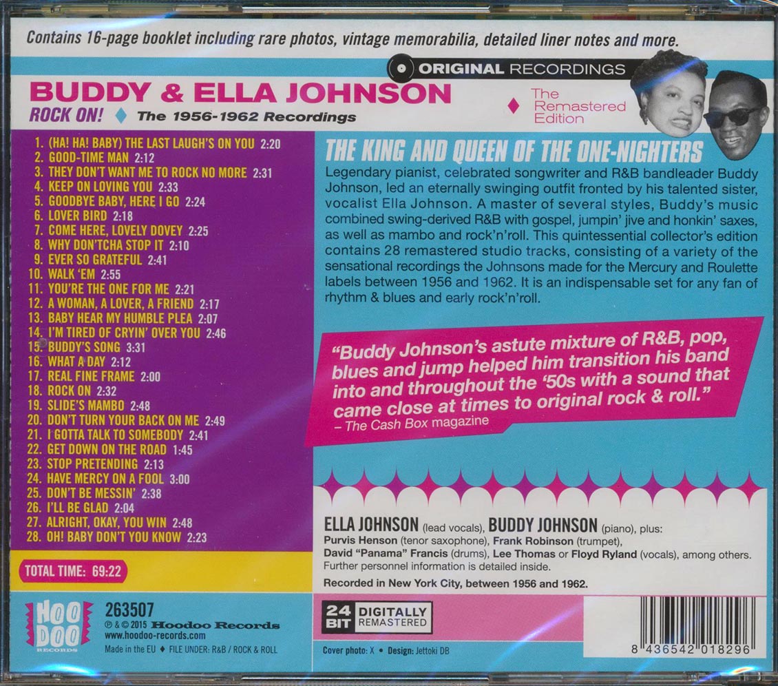 Buddy & Ella Johnson - Rock On! The 1956-1962 Recordings