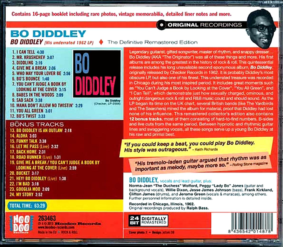 Bo Diddley - Bo Diddley: His Underrated 1962 LP
